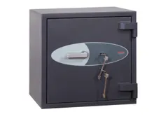 kluis,HxBxD 690x690x690mm,1niveaus,romp RAL7024,front RAL7024