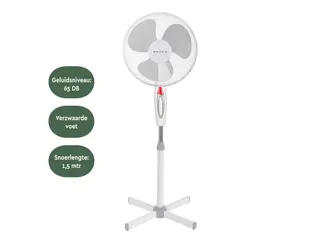 Statiefventilator BRASQ F300 Ø 40cm wit - 8