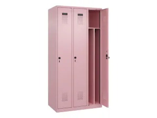 locker voor scheiding van kleding,HxBxD 1850x900x500mm,3vak - 1