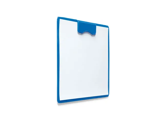 Magnetisch klembord A4 liggend blauw