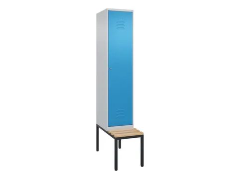 locker voor scheiding van kleding,HxBxD 2120x400x815mm,1vak