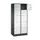 grootvolume-lockersysteem,RAL 7021/RAL 7035,HxBxD 1950x820x500mm