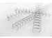 Draadrug GBC 9.5mm 34-rings A4 zilver 100stuks