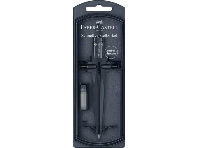 Snelverstelpasser Faber-Castell Stream display ass. kleuren diepblauw,