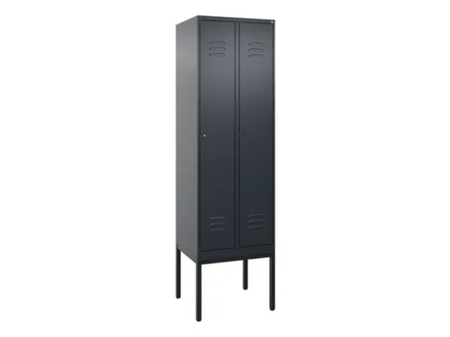 locker voor scheiding van kleding,HxBxD 2120x600x500mm,2vak