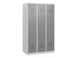 schoollocker,HxBxD 1530x900x500mm,3vak,vak B 300mm,cil.-slot - 2