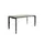 Bureau Linesto N3 hoogte instelbaar 140x80cm Lichtgrijs, poot Zwart