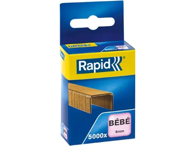 nietjes Bébé, verkoperd, doos van 5000 nietjes