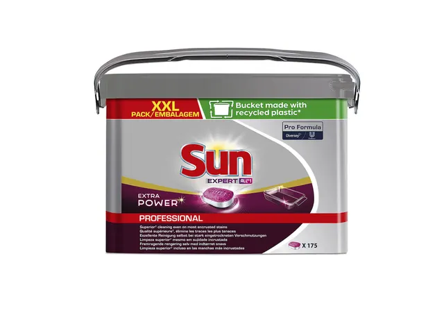 Vaatwastabletten Sun Pro Formula All-in-one extra power 175 stuks
