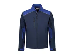 Santino Tour softshell, marineblauw/koningsblauw, maat 4XL, per stuk