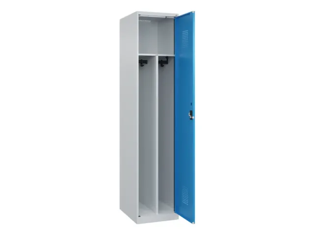 locker voor scheiding van kleding,HxBxD 1850x400x500mm,1vak