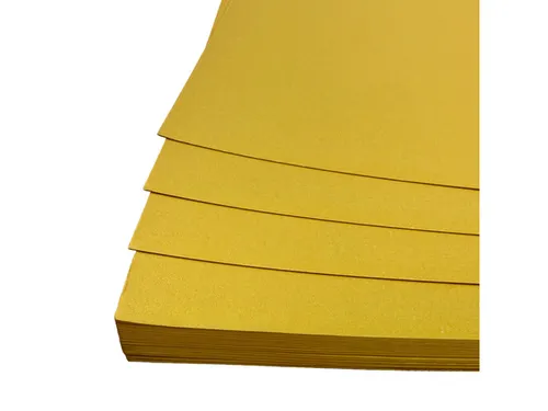 Fotokarton Kangaro 50x70cm 300gr goud pak 25 vel