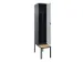 locker met bank,voor scheiding van kleding,HxBxD 2120x400x815mm,1vak