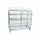 ballenwagen,draagverm. 500kg,HxLxB 1550x1500x620mm,3gaaswanden,deur