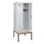 locker met bank,HxBxD 2120x800x815mm,2vak,vak B 400mm,cilinderslot