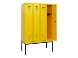 schoollocker,HxBxD 1950x1200x500mm,4vak,vak B 300mm,cil.-slot