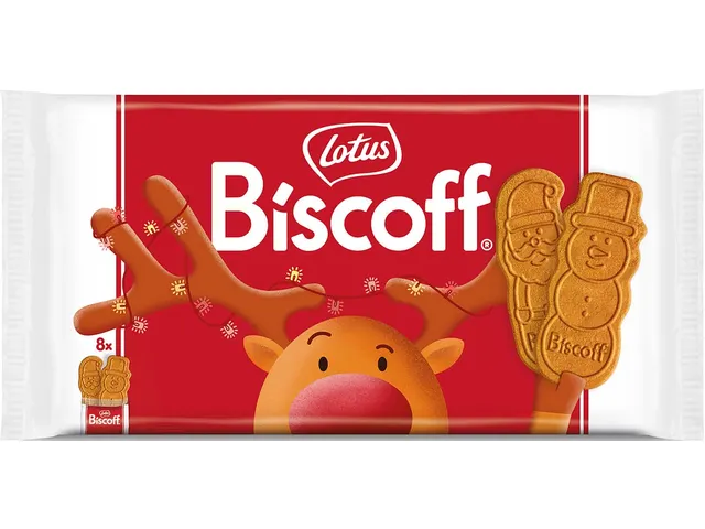 Lotus Biscoff speculoos End of year orginal 8 x 2 stuks