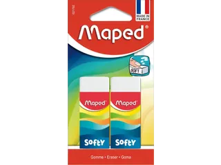 Gum Maped Softy blister à 2 stuks - 2
