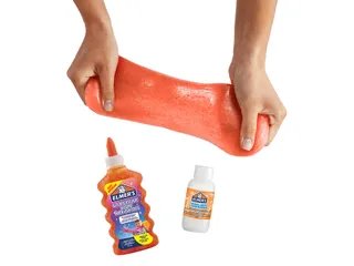 Kinderlijm Elmer's glitter oranje - 3