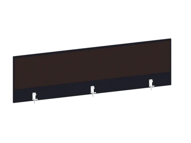 cache de banque d'accueil p. table de bureau CC-noir BN2036-marron