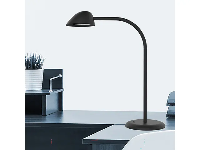 400093833 Unilux Desk Lamp Easy LED 2900K 997lm dimbaar USB zwart