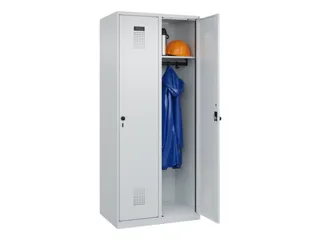 locker,HxBxD 1850x800x500mm,2vak,vak B 400mm,draaigrendel - 1