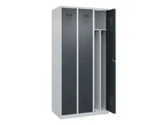 locker voor scheiding van kleding,HxBxD 1850x900x500mm,3vak