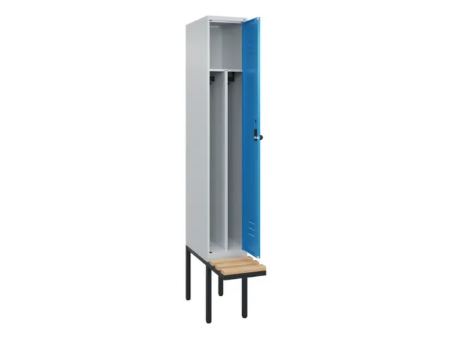 locker voor scheiding van kleding,HxBxD 2120x300x815mm,1vak