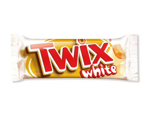 Chocolade Twix white reep 46 gram