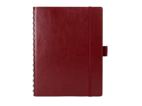Notitieboek Multo Hannibal A5 kunstleder bordeaux