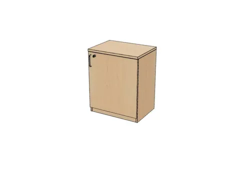 kantoorkast,HxBxD 720x600x445mm,NE-esdoorn