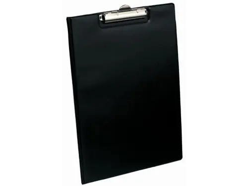 Klemplaat Basics zwart A4