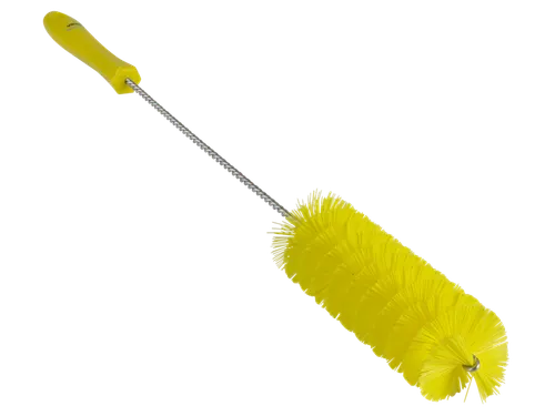Pijpborstel Met Handvat Ø 50mm Medium Geel