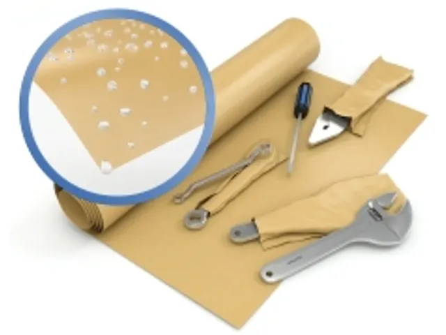 Verpakkingspapier Kraft Met Wax 1000mmx632mtr 95g/m2 Bruin Rol