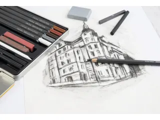 Tekenset Eberhard Faber Artist Color bliketui 16 stuks - 4
