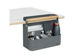 Leitz hangende draagbare bureau organizer met handvat donkergrijs
