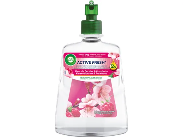 Luchtverfrisser AirWick AF kersenbloesem framboos refill 228ml