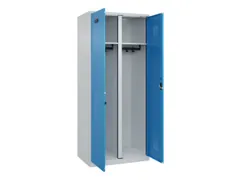 locker voor scheiding van kleding,HxBxD 1850x800x500mm,2vak