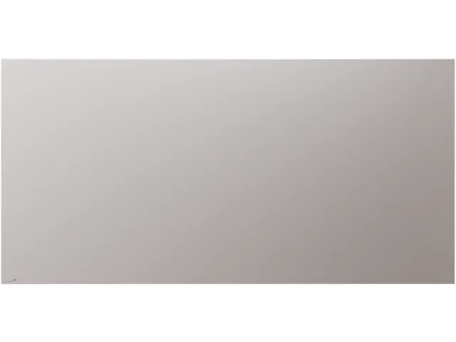 Mat Glasbord 100x200cm Warm Grey rechte hoeken