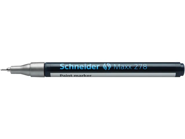 Lakmarker Schneider Maxx 278 0.8mm Zilver