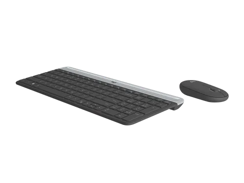 Logitech MK470 Toetsenbord QWERTZ Duits + muis RF Draadloos