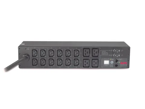 APC Rack PDU AP7822B, Metered, 0U/2U, 32A, 230V, (12x) C13 & (4x) C19,