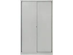 schuifdeurkast,HxBxD 1980x1200x430mm,4xStalen bodem,5 OH
