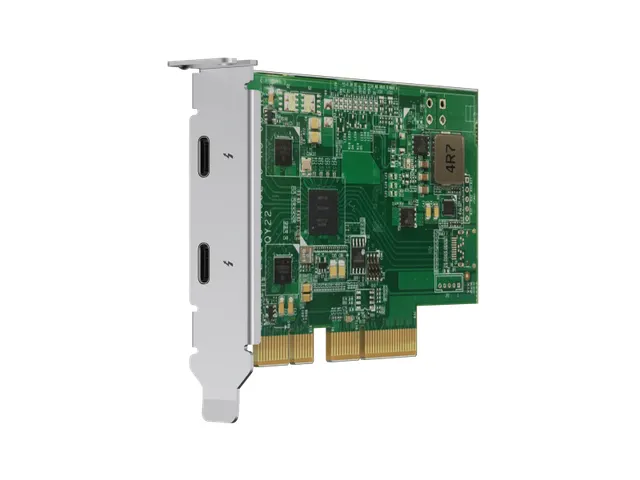 2 x Thunderbolt 3 (USB Type-C), PCIe Gen3 x 4, Low-Profile/Volledige H