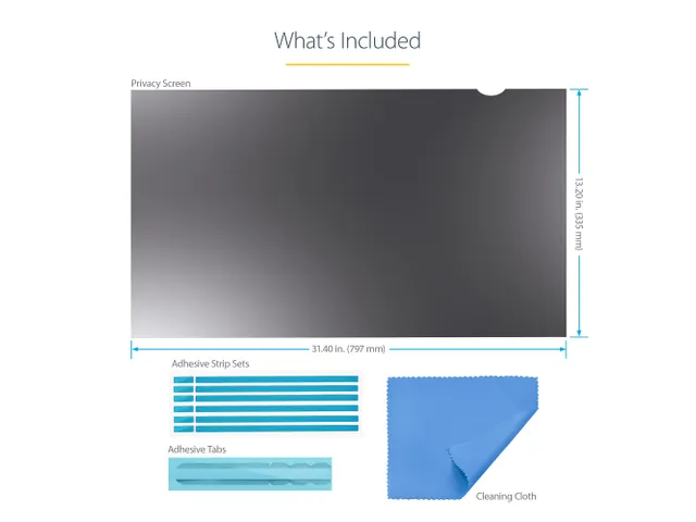 Filtre de confidentialité 35 inch 21: 9