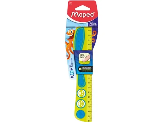 Latte Kidy'Grip 20 cm, couleurs assorties, blister de 1 pièces