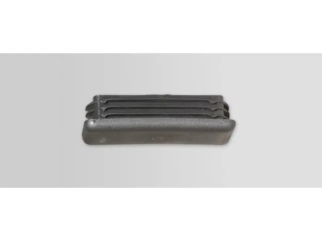 Einddop,V. Aanrijdbeschermingsplank,Zwart