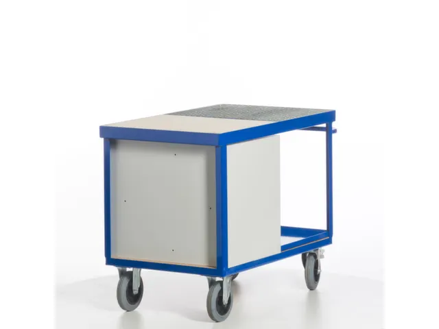 chariot-armoire,force 600kg,2plateau(x),plateau Lxl 1150x700mm