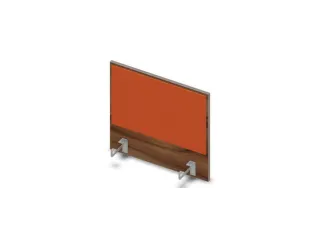 opzetpaneel bureau aanbouw zijkant NP-tiepolo nut BN3012-oranje 600mm - 1