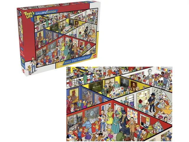 That's Life Gallery edition: Piet Mondriaan 1000st